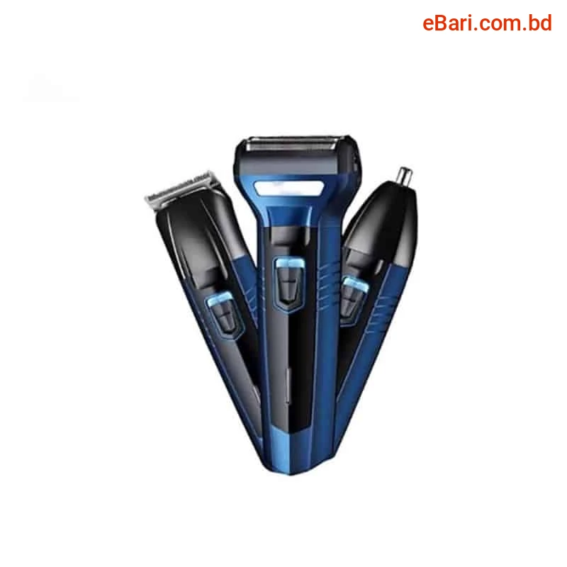 Kemei KM-6330 3 In 1 Hair Clipper Grooming Kit Trimmer For Men