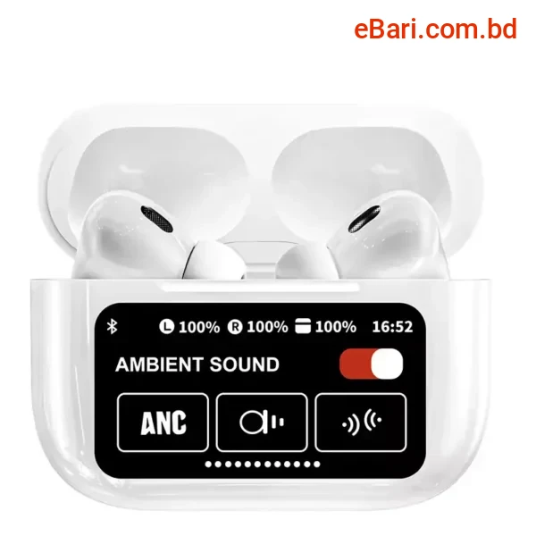 A10 Pro AirPods with Touchscreen Display