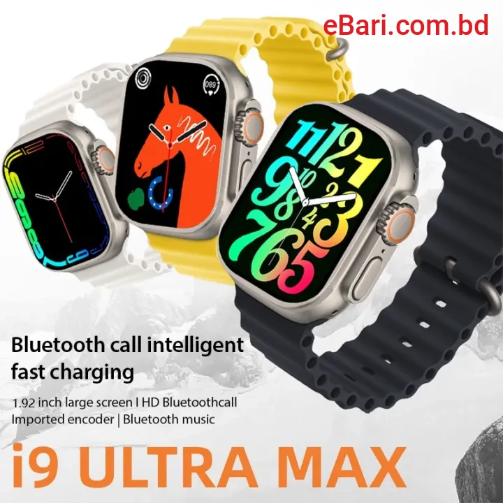 Homel i9 Ultra max Bluetooth Call Heart Rate Watch