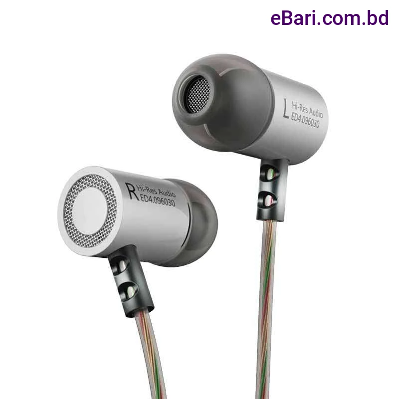 KZ ED4 HiFi Metal Heavy Bass In-ear Earphones with Mic