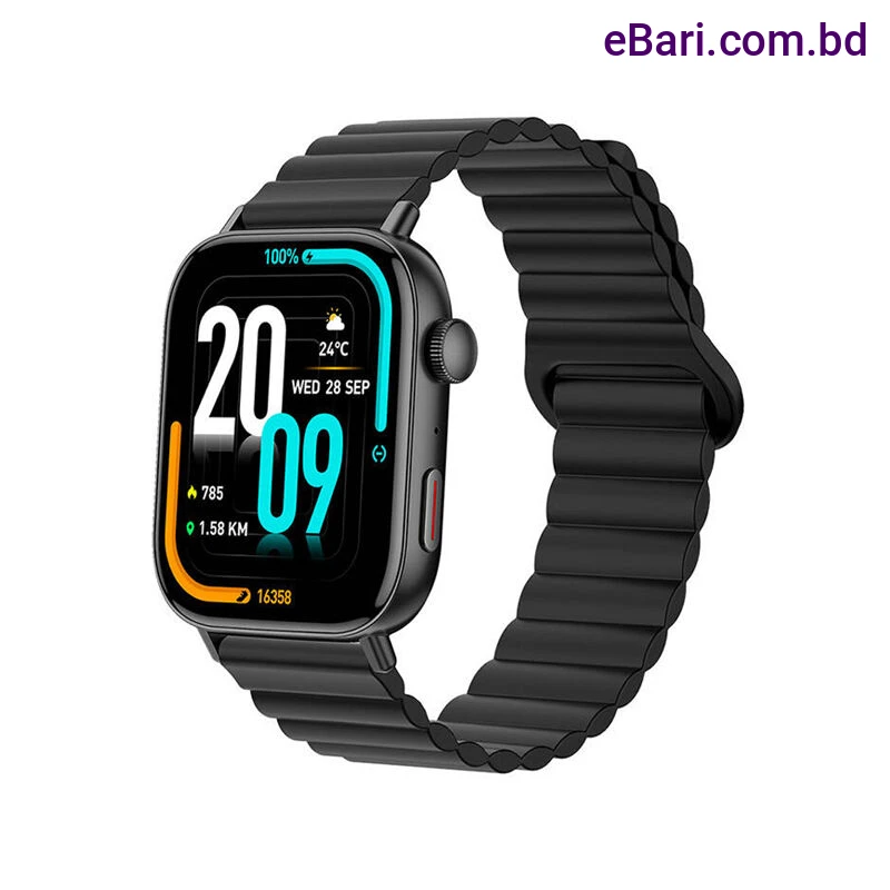 COLMI C8 Max Bluetooth Calling Smart Watch (Magnetic Silicon Strap)